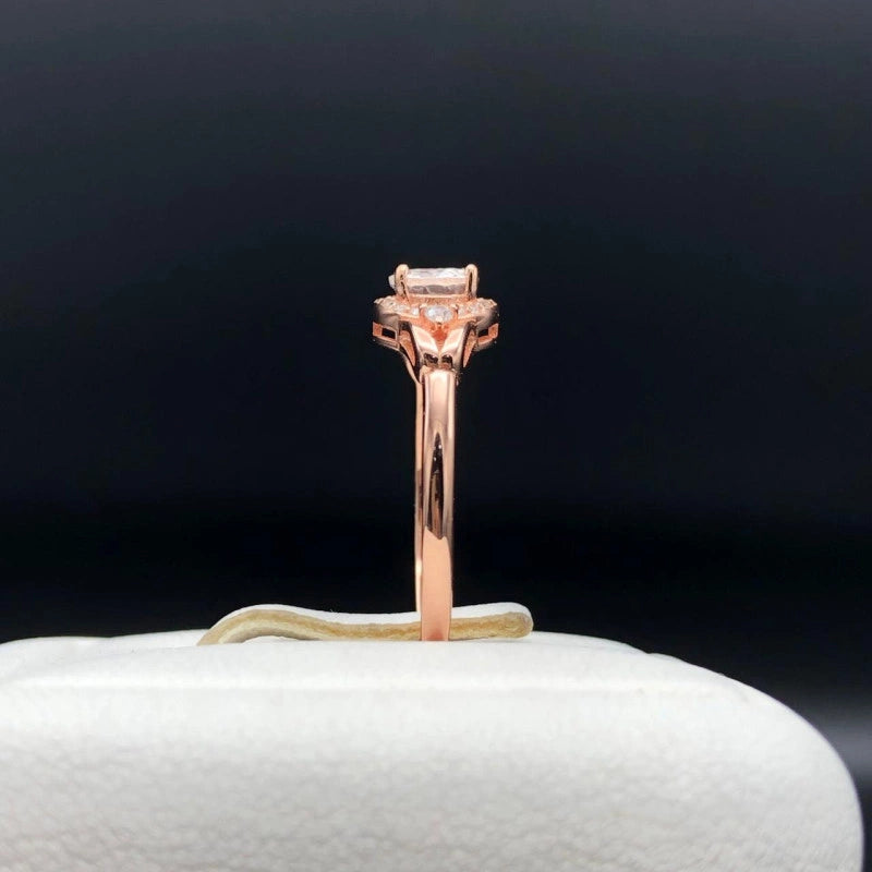 27.70 Carats Natural Morganite Ladies Set Sterling Silver 925