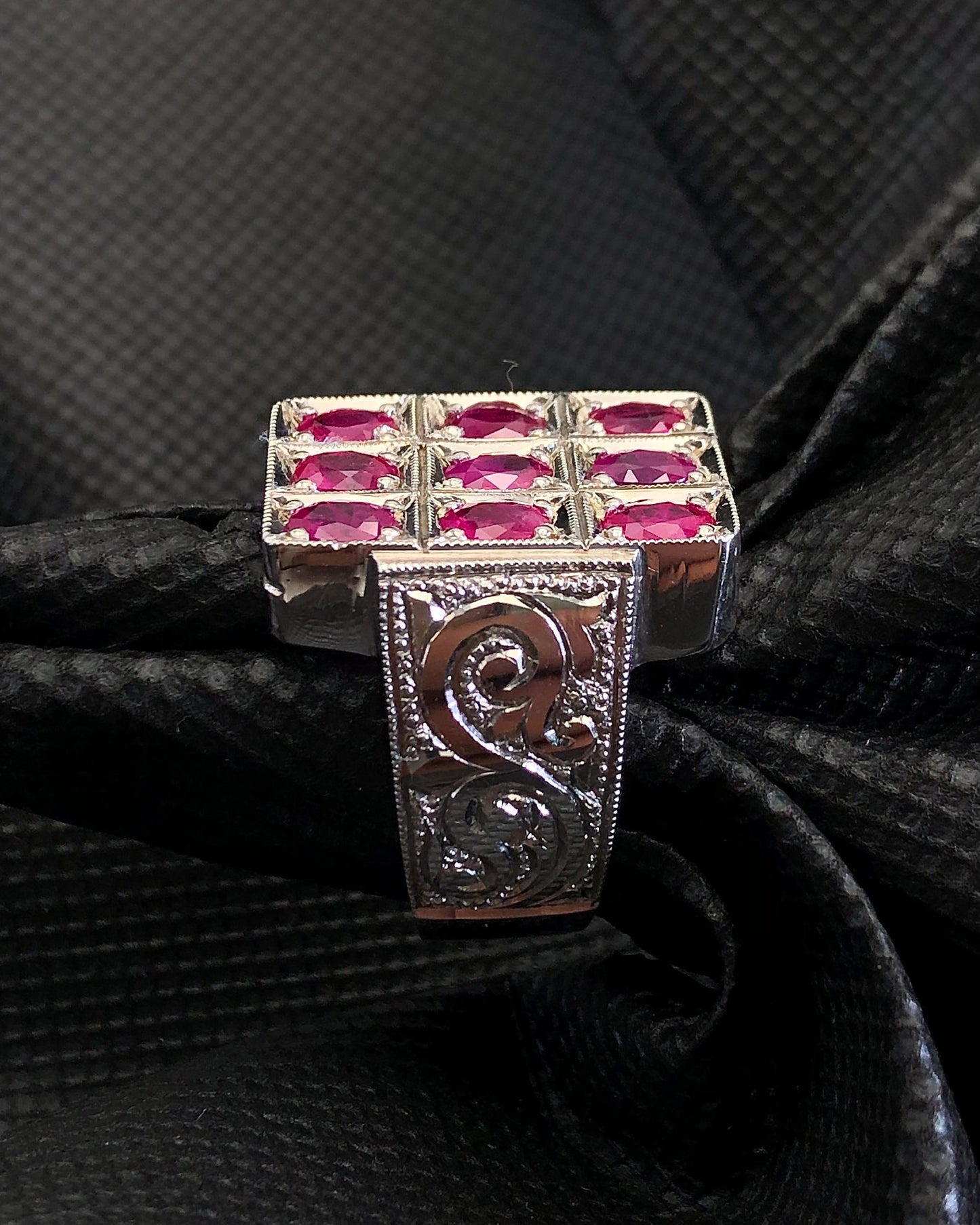 78.44 carats Hand made Natural Ruby Ring for Men