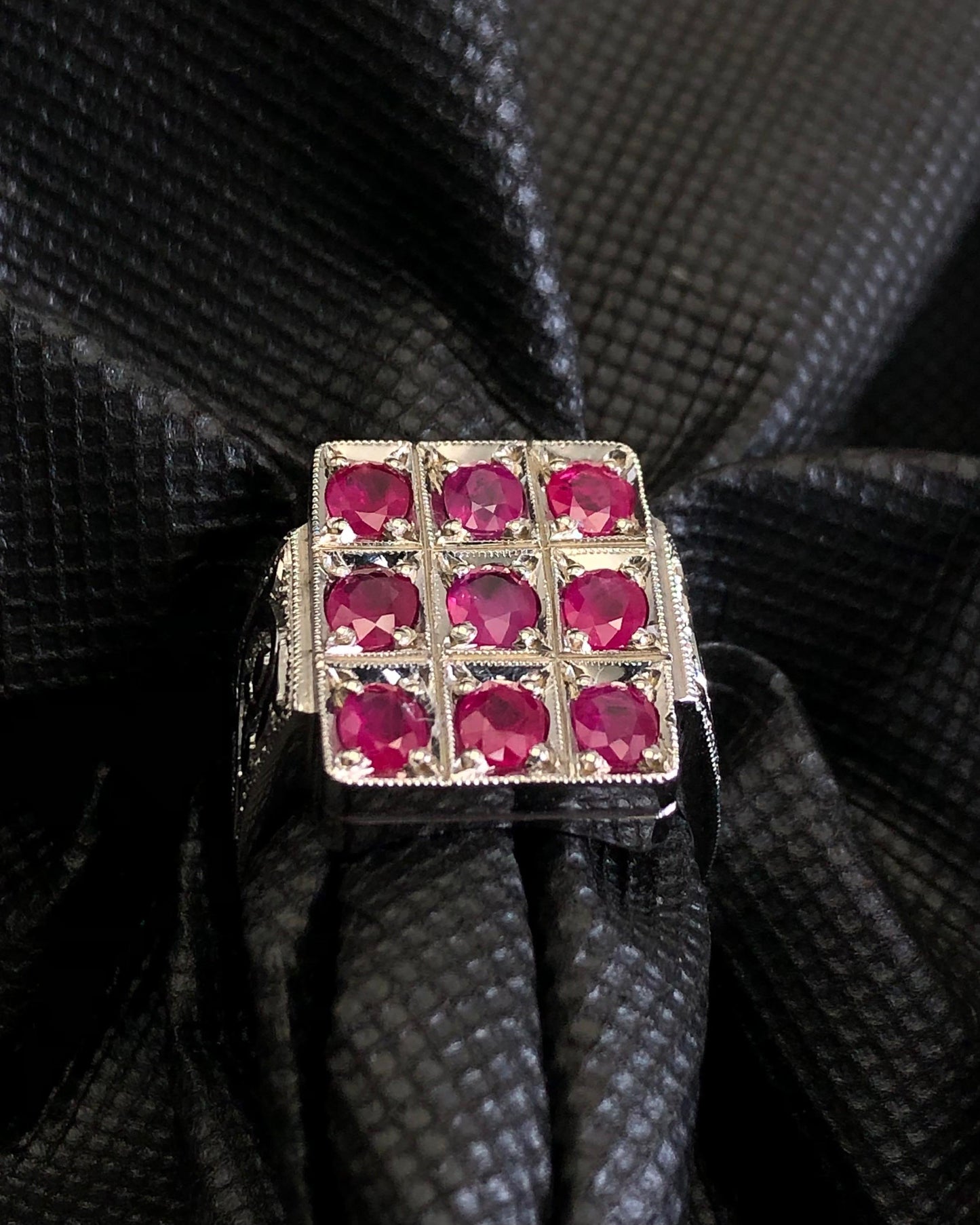 78.44 carats Hand made Natural Ruby Ring for Men