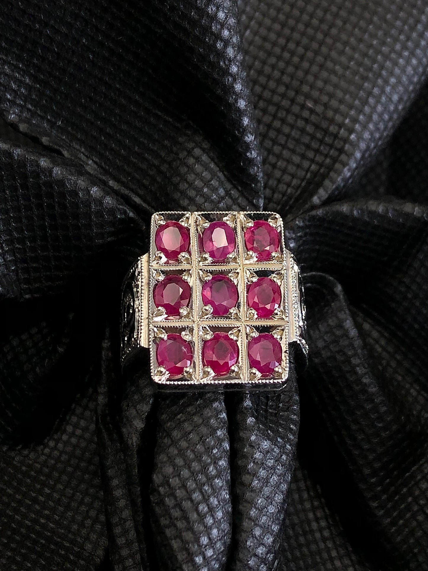 78.44 carats Hand made Natural Ruby Ring for Men