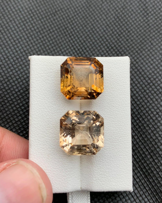 Skardu Topaz Pair from Pakistan Loose Gemstone