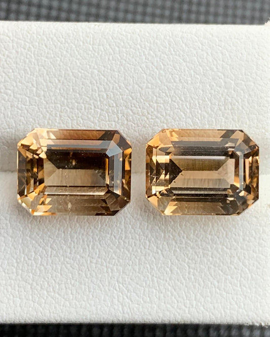 Skardu Topaz Pair from Pakistan Loose Gemstone