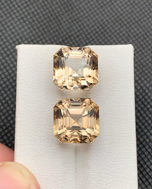 Skardu Topaz Pair from Pakistan Loose Gemstone