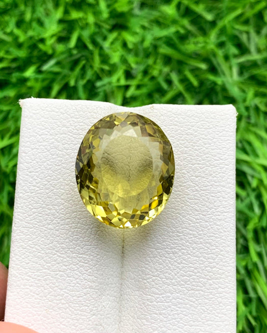 14.40 carats Lemon Quartz from Africa Loose Gemstone