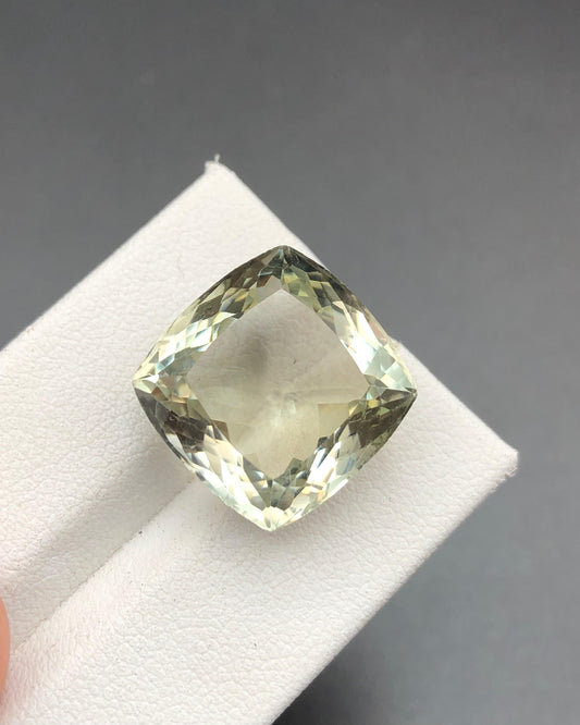 18.60 Carats Green Amethyst From Africa Loose Gemstone